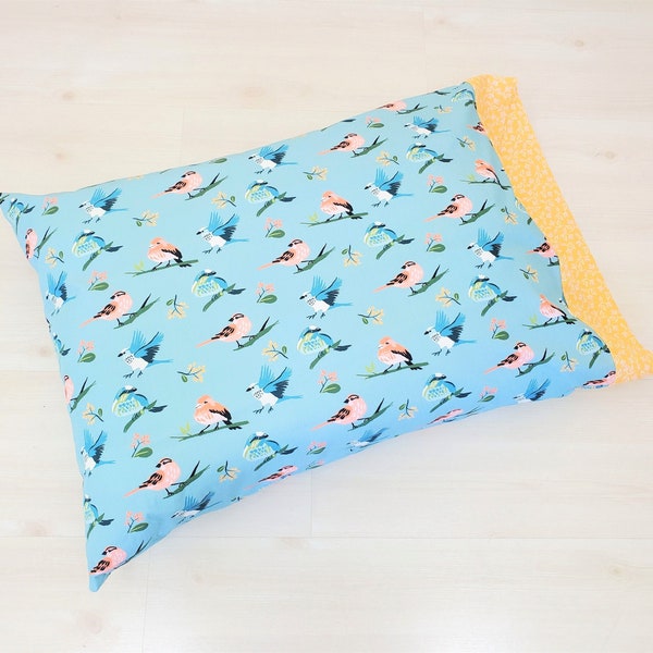Bird Pillowcase, Organic Cotton Pillowcases