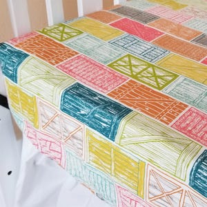 Barn Door Organic Crib and Toddler Sheet in Organic Cotton