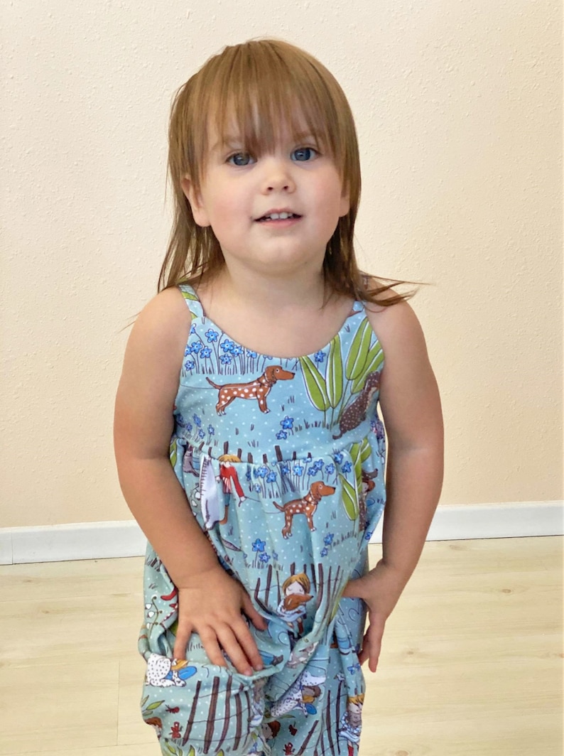 Dogs Toddler Romper Girl/'s Organic Romper