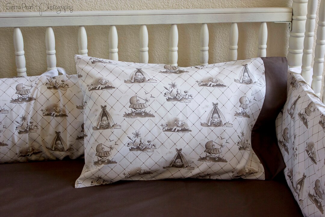 Organic Toddler Pillowcase, Toile Pillowcase Etsy Italia