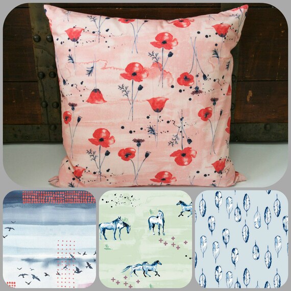 Organic Throw Pillow Covers Decorative Pillow Cover 18 Etsy