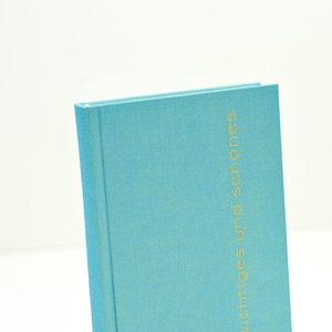 Notebook, bright blue important and beautiful image 1