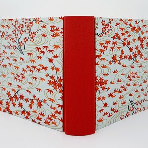Photo album for celebration, 19 x 16 cm, half-woven paper, CHIYOGAMI decor 16