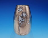 Heintz Art Metal Shop By Heintz Sterling And Bronze Vase 3640 ( 3352)