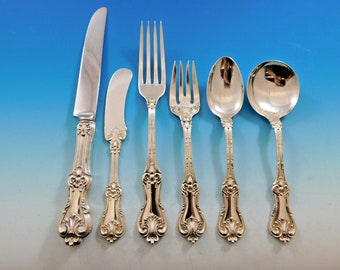 4pc Federal Cotillion by Frank Smith Sterling Silver Regular Place Setting s