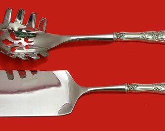 Sir Christopher by Wallace Sterling Silver Pasta Server HHWS Custom Made 11/"