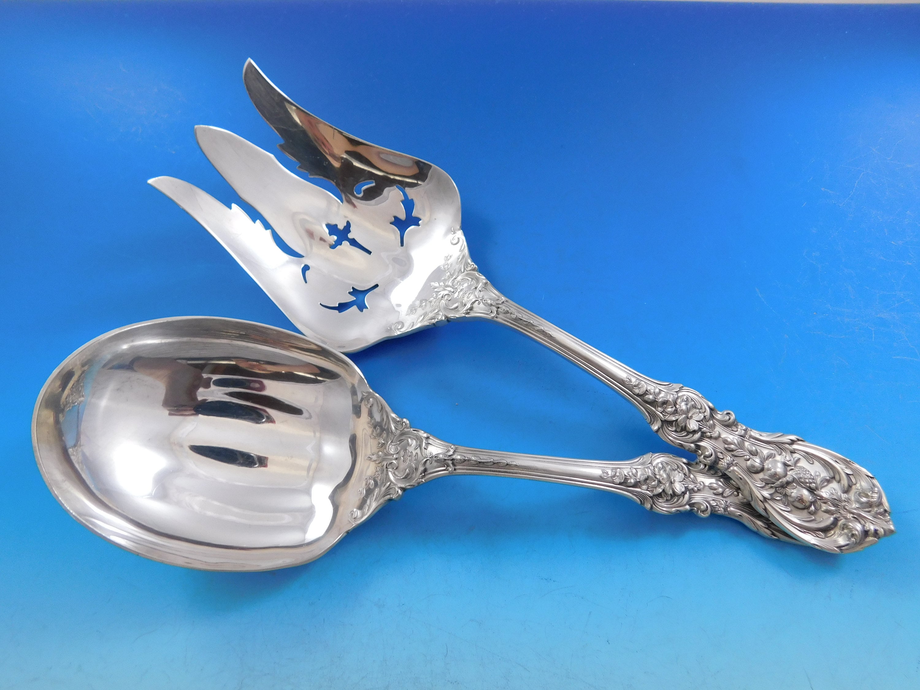 Francis I Reed & Barton Sterling Silver Flatware Set 12 Service