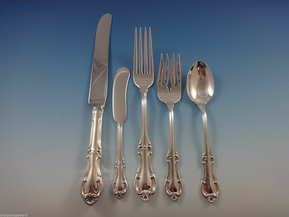 Joan of Arc by International Sterling Silver Flatware Set 12