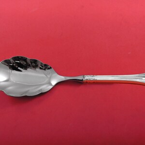 Eighteenth Century by Reed and Barton Sterling Silver Rice Spoon HH WS Custom