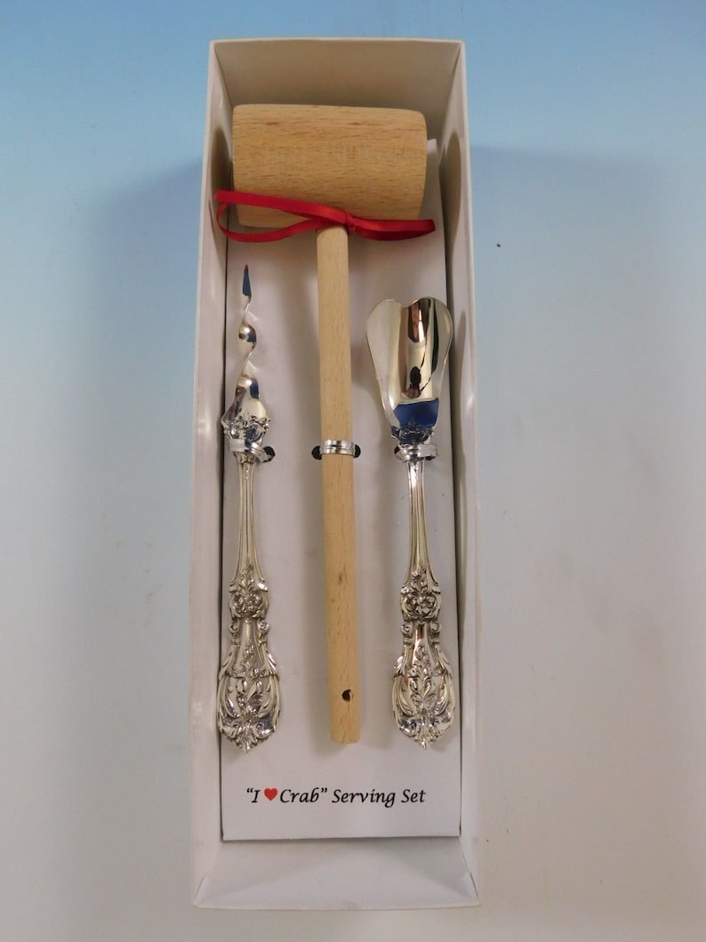 Sea Rose by Gorham Sterling Silver Nut Cracker HHWS Custom Made 7 1//4/"