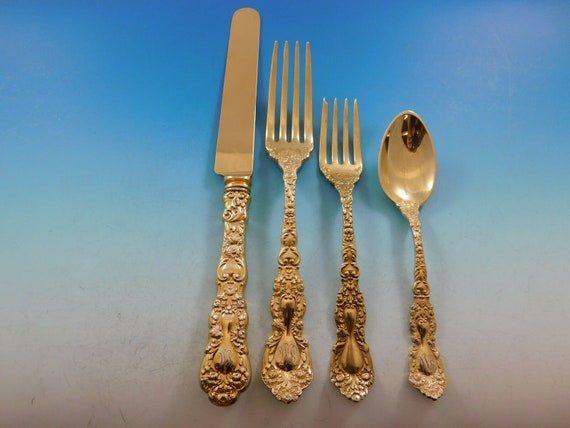 Imperial Chrysanthemum by Gorham Sterling Silver Ice Cream Spoon Custom 5 3//4/"