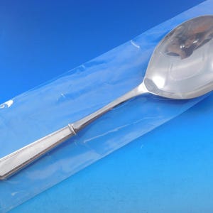 William and Mary by Lunt Sterling Silver Casserole Spoon HH WS 11 1/4&quot; Custom