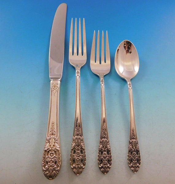 Sterling Silver Flatware International Crown Princess Sugar Spoon