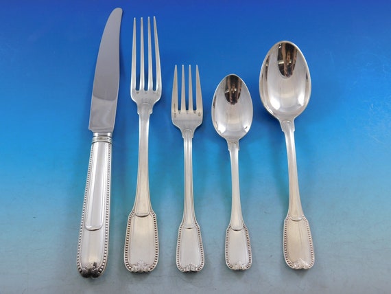 Joubert by Christofle Sterling Silver Flatware Service Set 66 Pcs