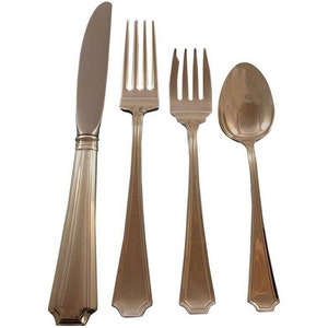 Fairfax by Gorham Sterling Silver Flatware Set 8 Service 32 Pieces