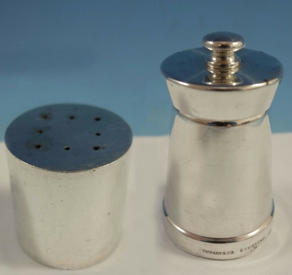 Faneuil by Tiffany and Co. Sterling Silver Salt Shaker and Pepper