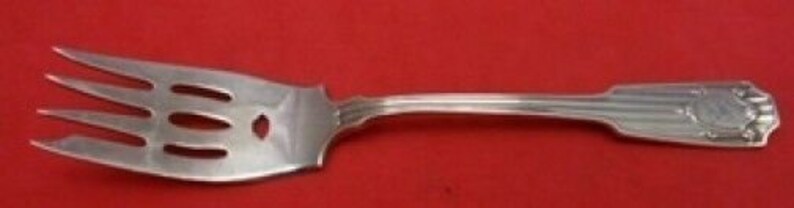 Spotswood by Gorham Sterling Silver Dessert Fork wBar Pierced 6