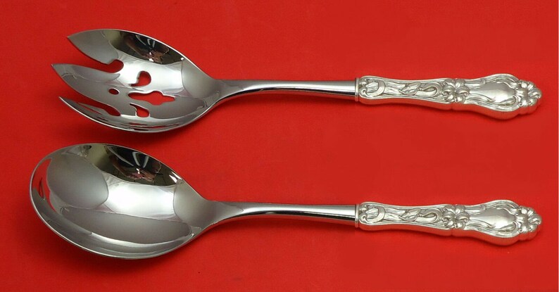 Lily by Frank Whiting Sterling Silver Serving Spoon 8 1/4"