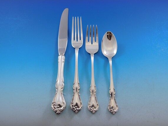 Reed and barton rose cascade sterling flatware sale