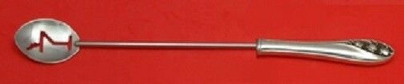 Lily of the Valley By Gorham Sterling Silver Martini Spoon HHWS 10 Custom