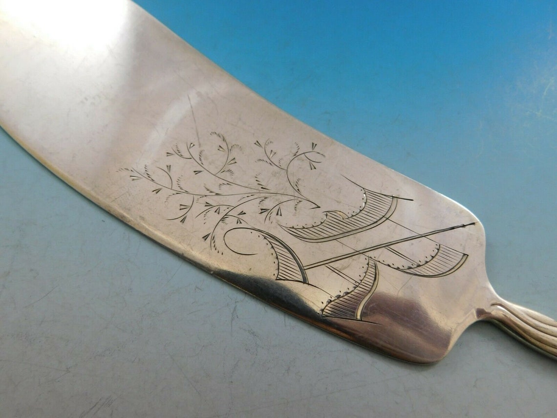 Whiting Sterling Silver Lily Of The Valley Ice Cream Fork – 5 7/8″ – Vintage-957667