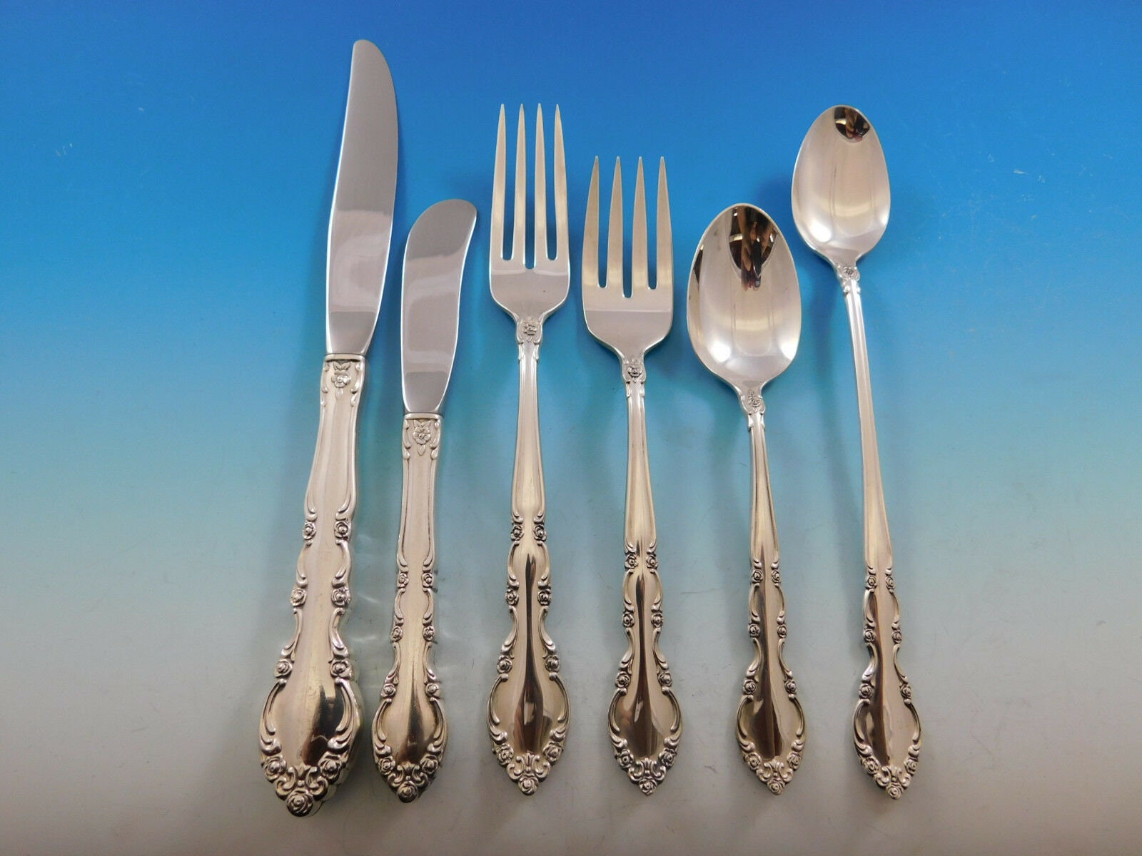 Heirloom sterling spoon best sale