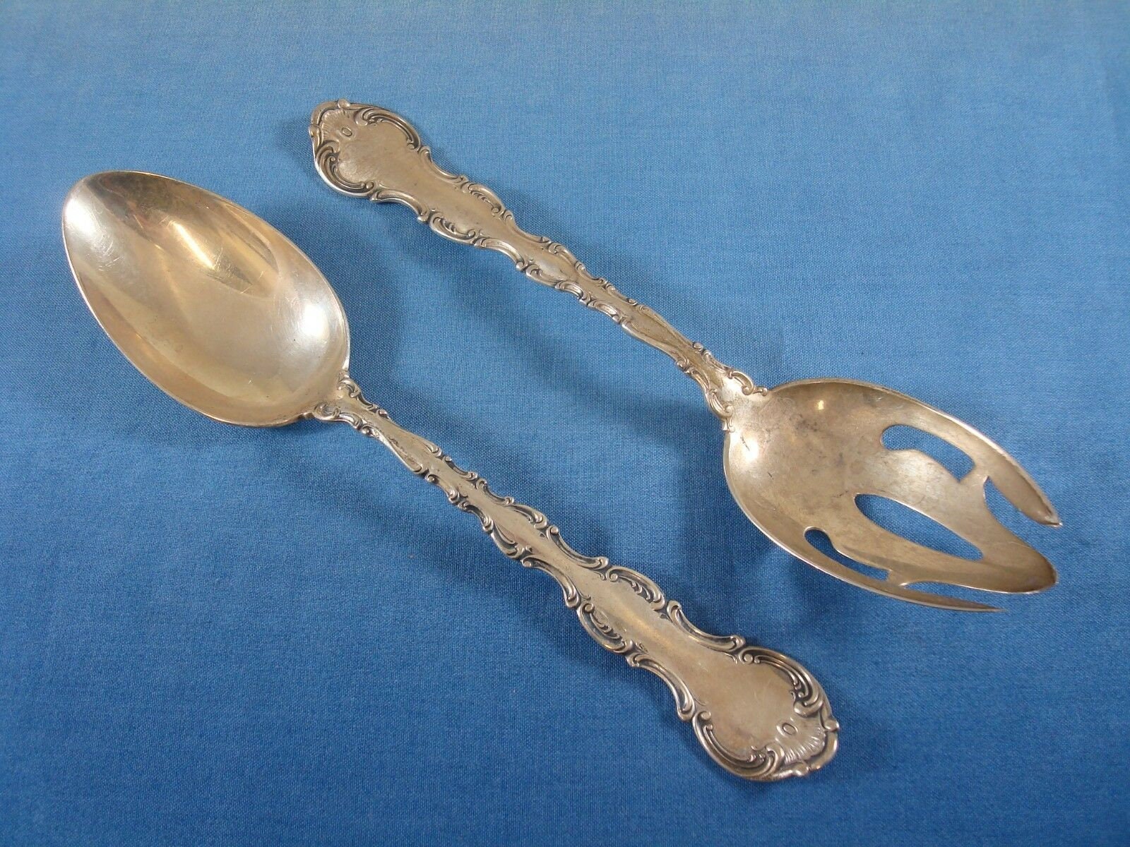 Renaissance by Wallace Sterling Silver Horseradish Scoop 5 1/2 Custom Renaissance by Wallace Sterling Silver Horseradish Scoop 5 1/2 Custom