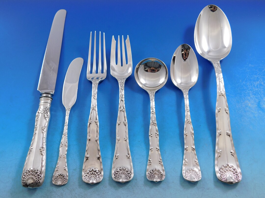 Wave Edge by Tiffany and Co. Sterling Silver Flatware Set 12
