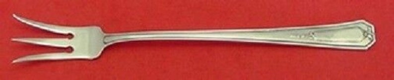 Princess Mary By Wallace Sterling Silver Pickle Fork 3-tine 5 58