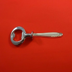 Prelude By International Sterling Silver Bottle Opener Hh 6&quot; Custom Made