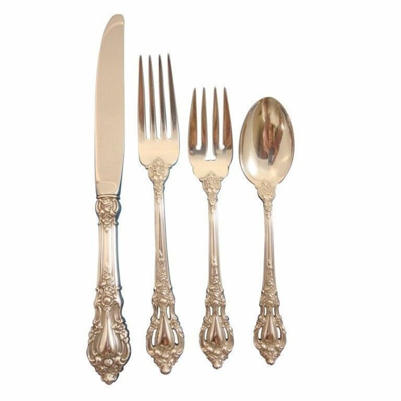 Eloquence By Lunt Sterling Silver Place Setting s 4pc