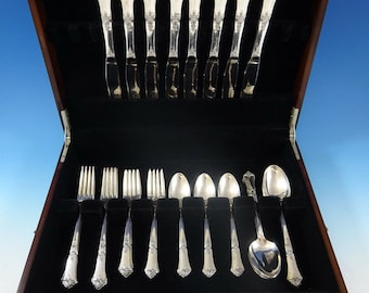 STATE HOUSE STERLING カトラリー46点 総重量1772g Stately by State