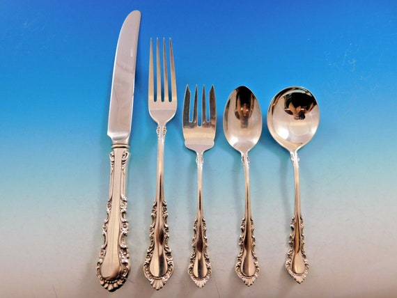 Georgian Rose by Reed & Barton Sterling Silver Flatware Set