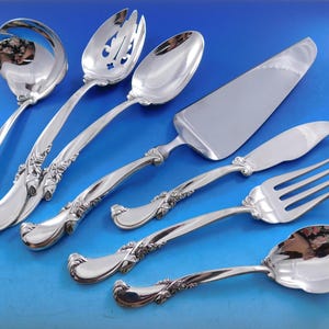 Waltz of Spring by Wallace Sterling Silver Essential Serving Set 7-piece