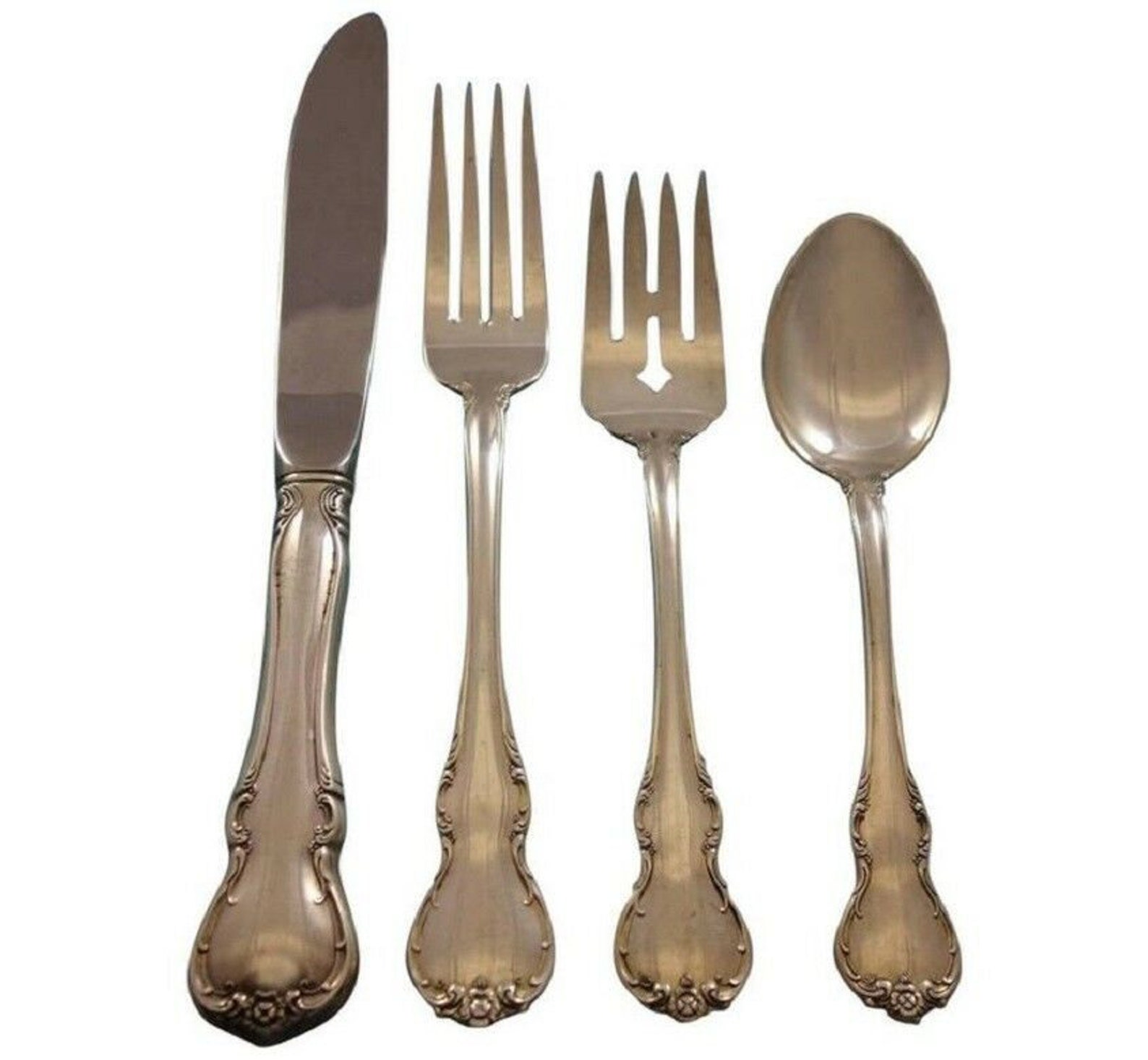 French Provincial by Towle Sterling Silver Flatware Set for 8 Etsy