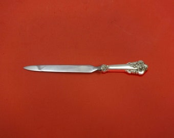 Grande Baroque by Wallace Sterling Silver Letter Opener HHWS Custom Approx. 8"