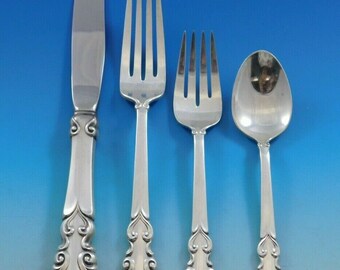 Esplanade by Towle Sterling Silver Flatware Set for 12 Service 72