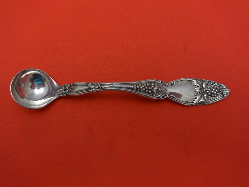 Cloeta by International Sterling Silver Mustard Ladle Custom Made 4 38