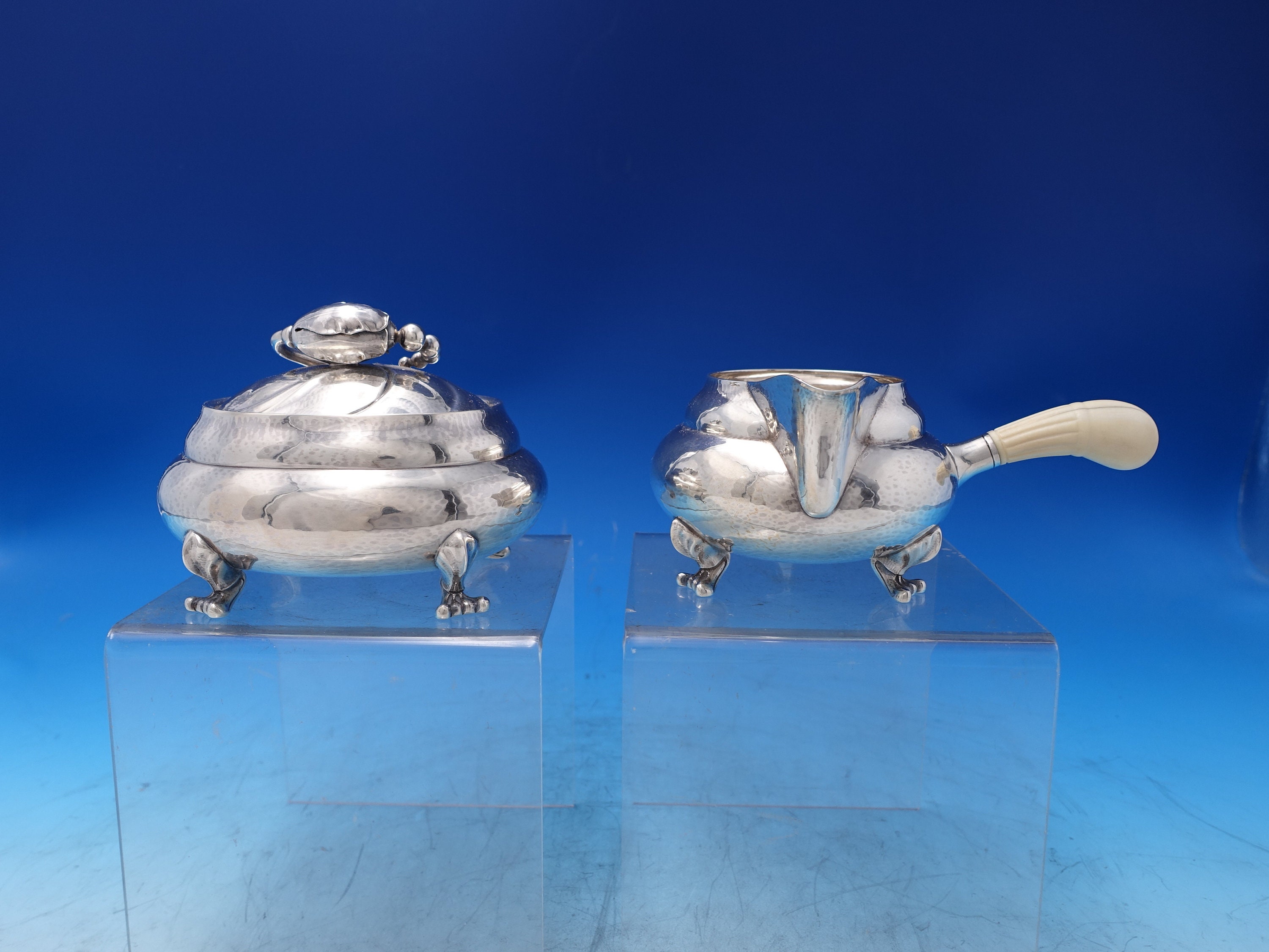 ジョージジェンセン ブロッサム ポット 768g 東さ7-1020☆2F ジョージ