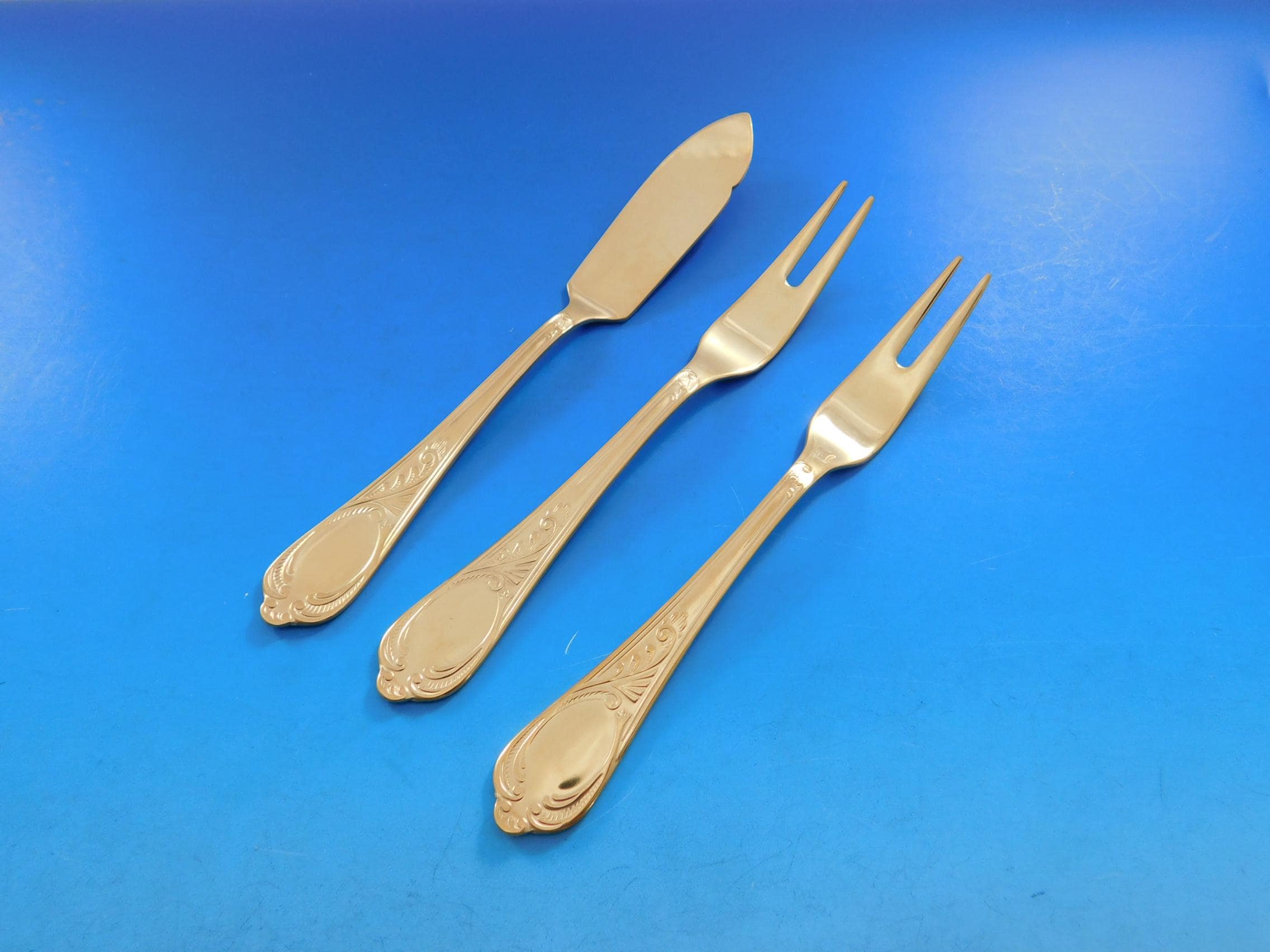 Bestecke Solingen Goldplate Germany Stainless Steel Flatware
