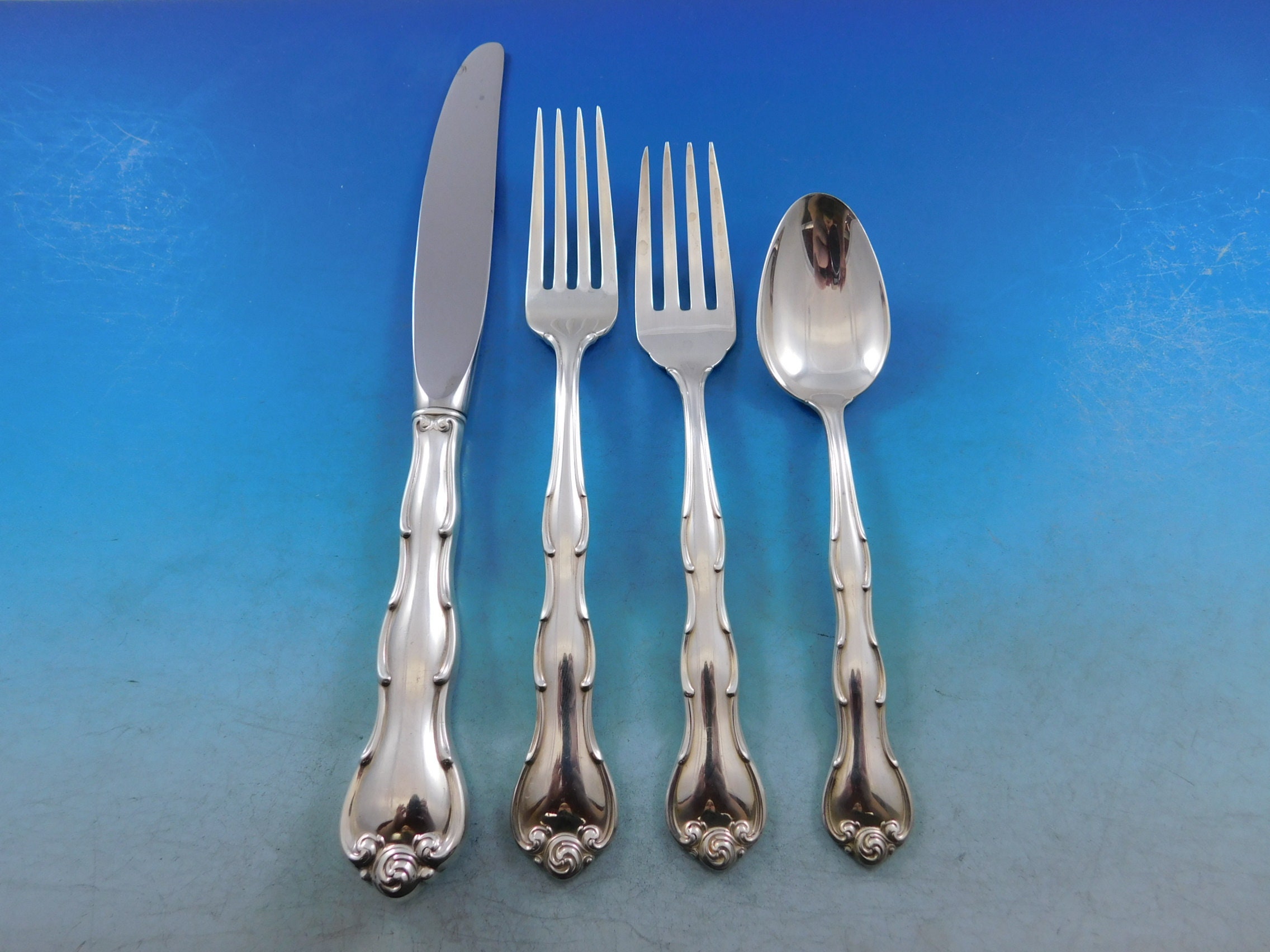 Rondo by Gorham Sterling Silver Flatware Set for 12 Service 59