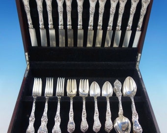 Les Cinq Fleurs by Reed and Barton Sterling Silver Flatware Set