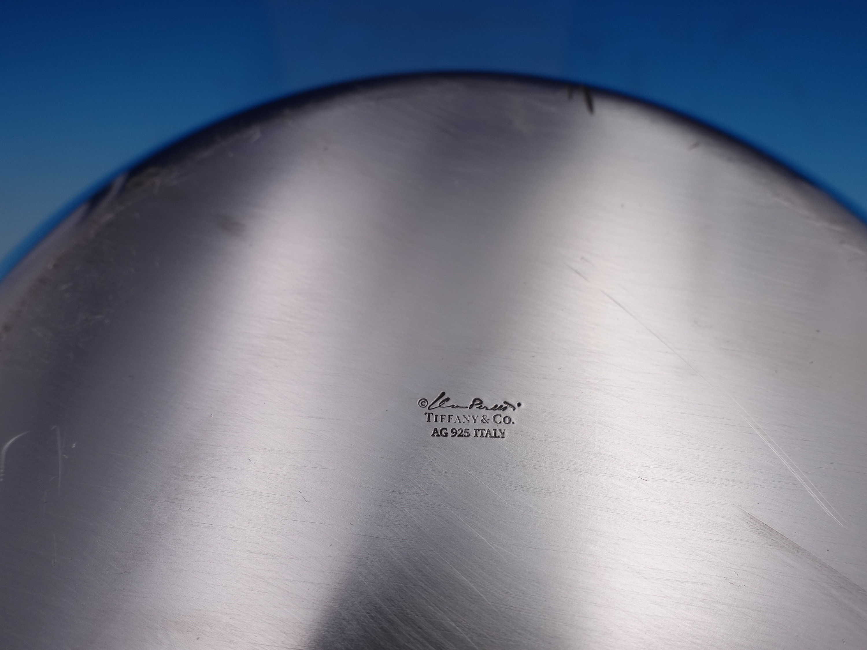 Elsa Peretti by Tiffany and Co Sterling Silver Ice Bucket