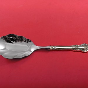 Old Master by Towle Sterling Silver Rice Spoon Scalloped 10&quot; HH WS Custom
