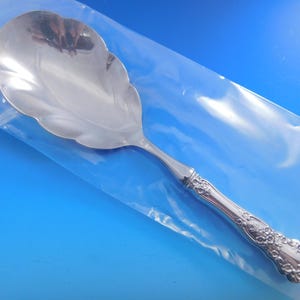 Buttercup by Gorham Sterling Silver Rice Spoon Scalloped Bowl HH WS Custom Made