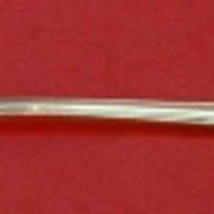 Joan Of Arc By International Sterling Silver Olive Spoon Pierced Long Custom
