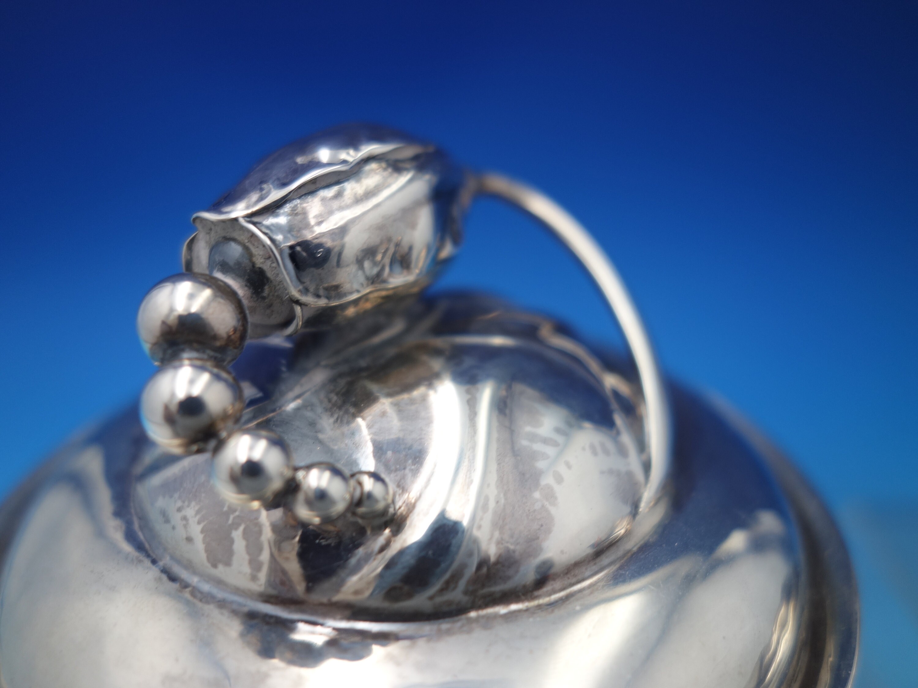 ジョージジェンセン ブロッサム ポット 768g 東さ7-1020☆2F ジョージ