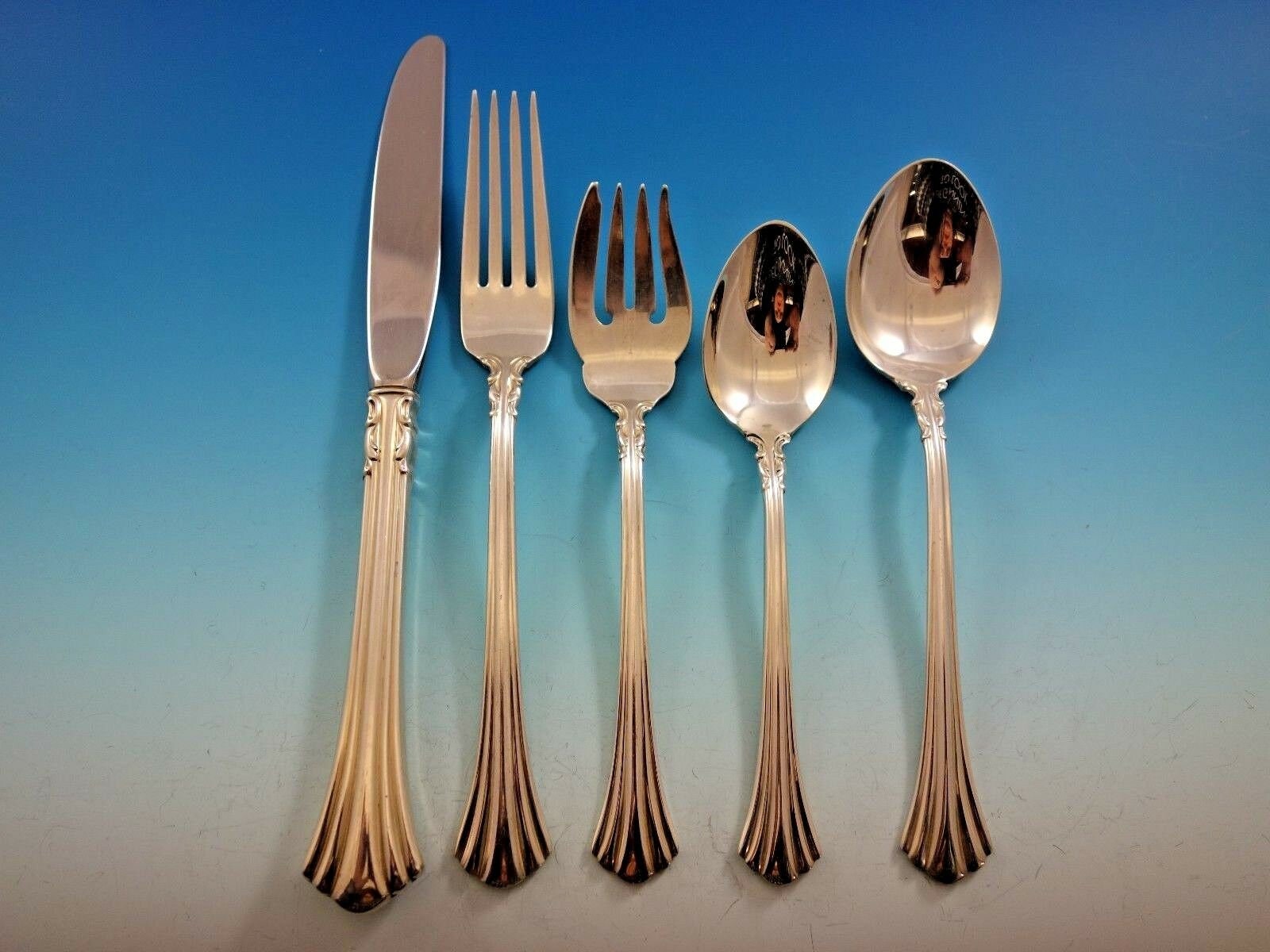 Eighteenth Century by Reed and Barton Sterling Silver Flatware Set