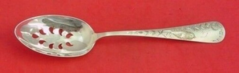 Nightingale by Gorham Sterling Silver Pierced Serving Spoon 9-Hole 8 38
