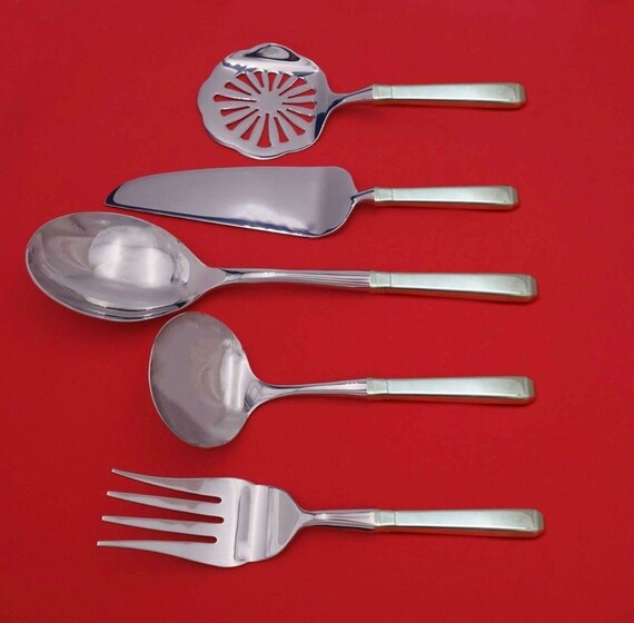 Craftsman by Towle Sterling Silver Thanksgiving Serving Set 5pc HH